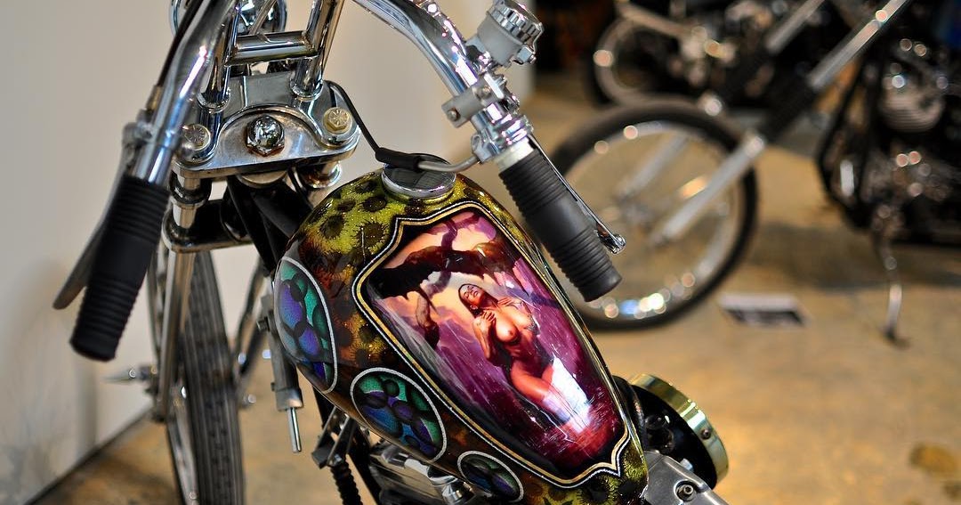 Чоппер Harley Davidson old School