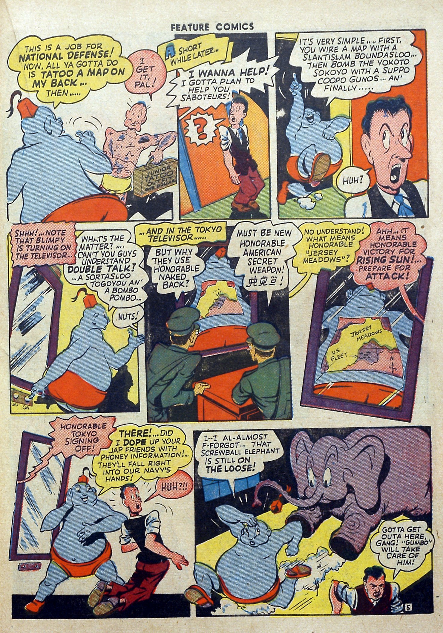 Read online Feature Comics comic -  Issue #73 - 35