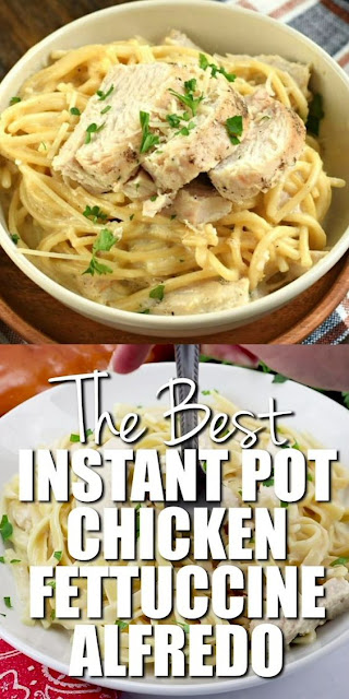 Instant Pot Chicken Fettuccine Instant Pot Chicken Fettuccine