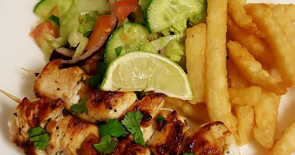Bec's Cozy Kitchen Coriander Lime Chicken Kebabs