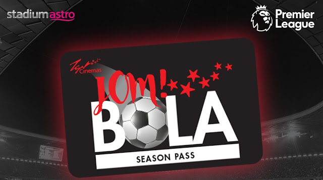Jom!Bola Season Pass card. tgv jom bola season pass card