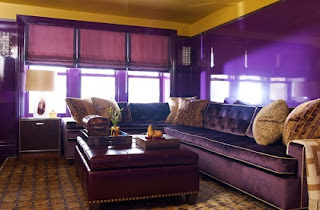 Decorar sala morada