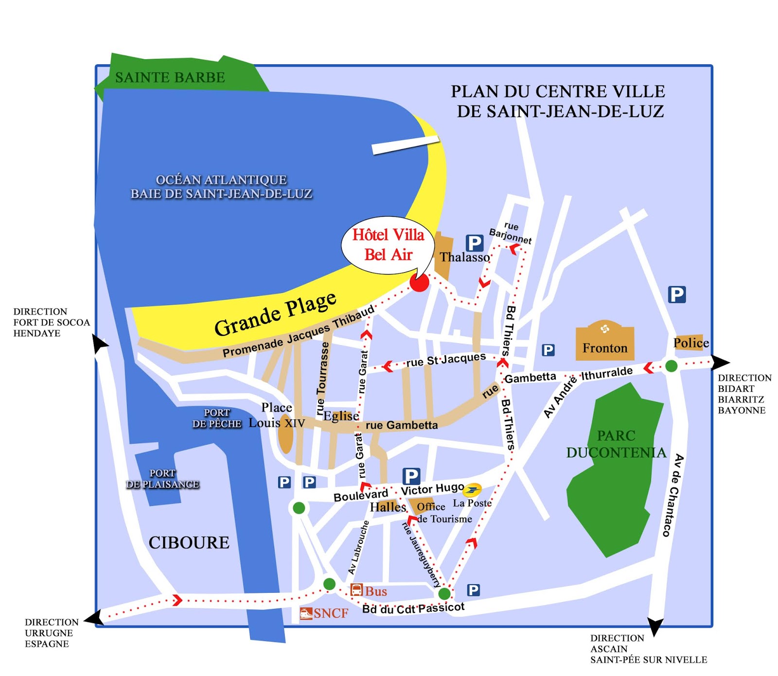 ladrar vestir esclavo san juan de luz mapa Retrato ladrar no pueden ver