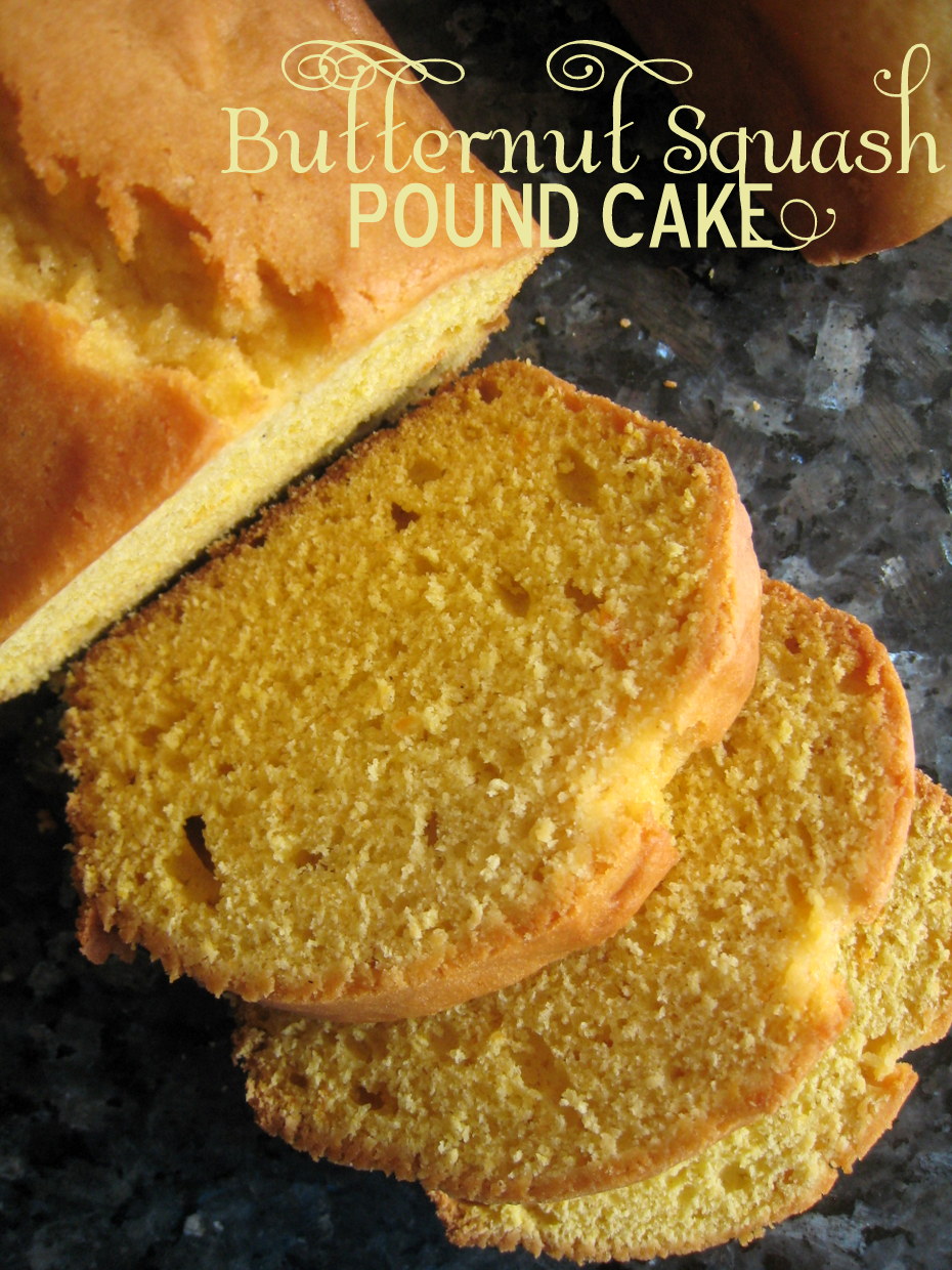 The Way to My Family's Heart Butternut Squash Pound Cake