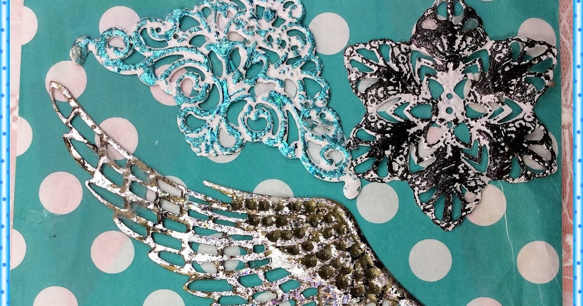 ScraPerfect Playing with Metal Embellishments using Foils and Best