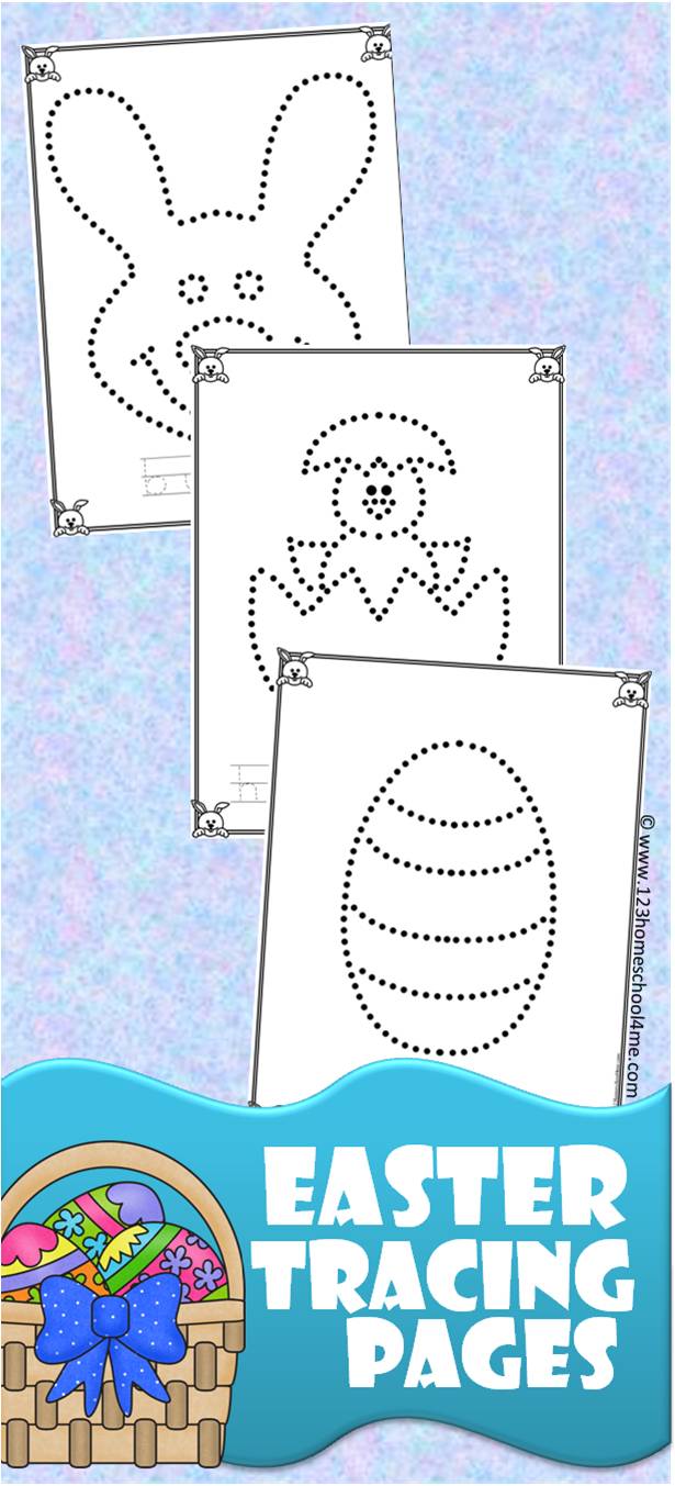 FREE Easter Tracing Pages