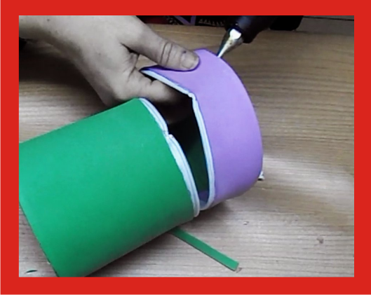 Como hacer un neceser con goma eva