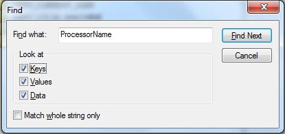 How to Change Processor Name