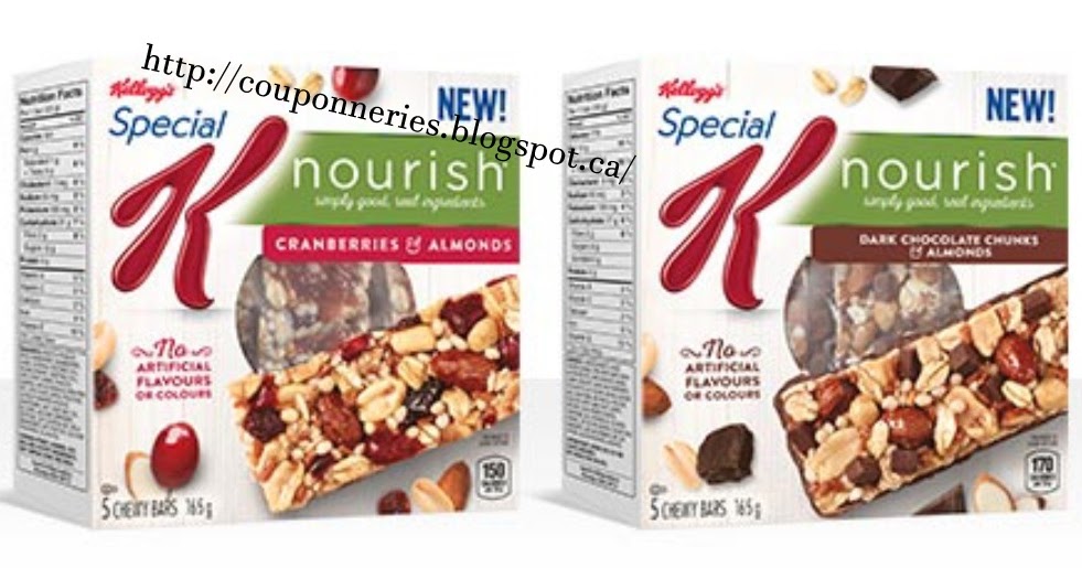 Coupons et Circulaires .99¢ Barres SPECIAL K NOURISH