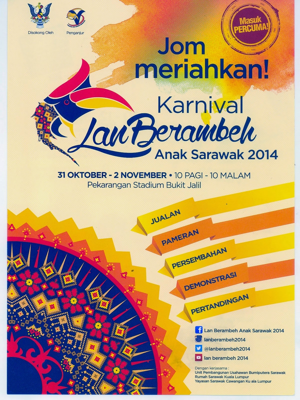 Karnival Lan Berambeh Anak Sarawak 2014