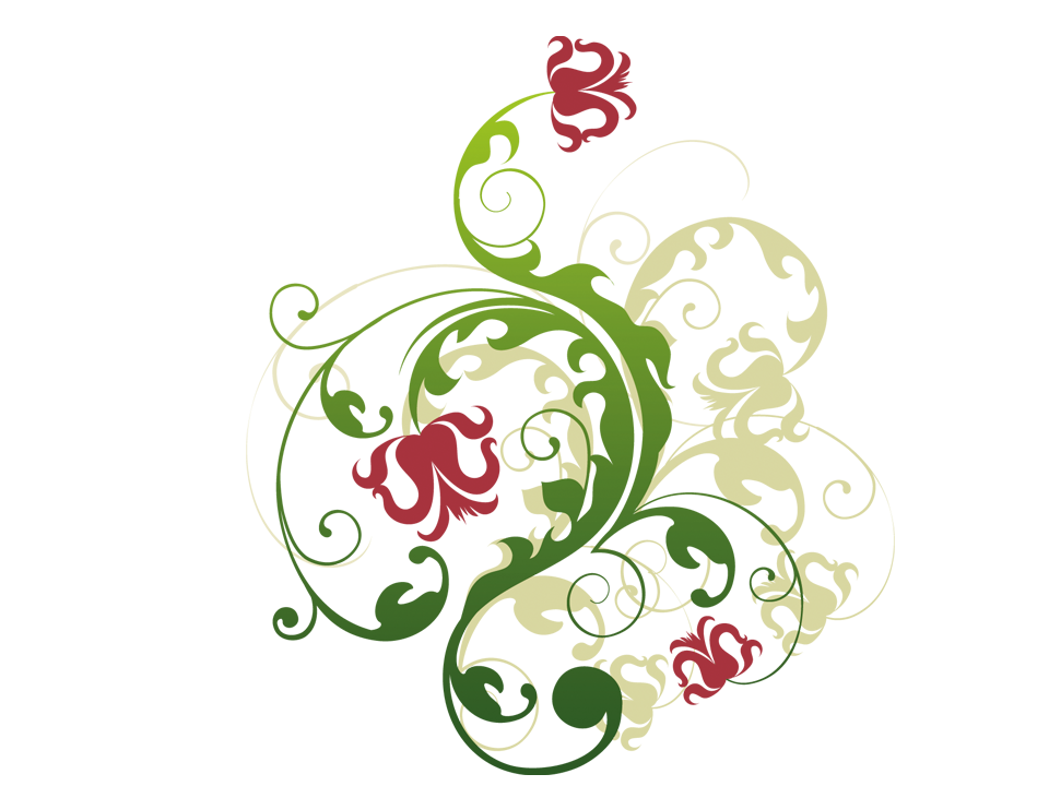 photoshop image gallery: Floral-Design PNG