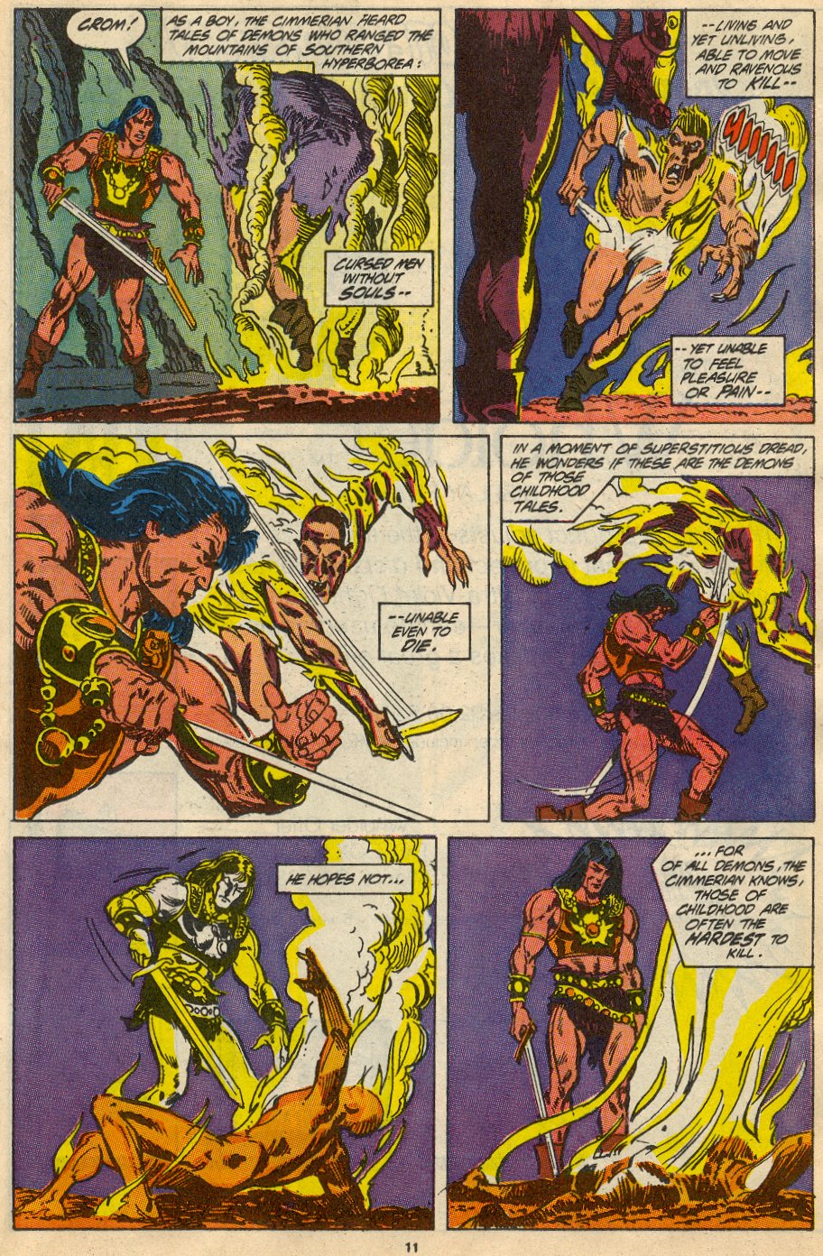 Read online Conan the Barbarian (1970) comic -  Issue #230 - 9