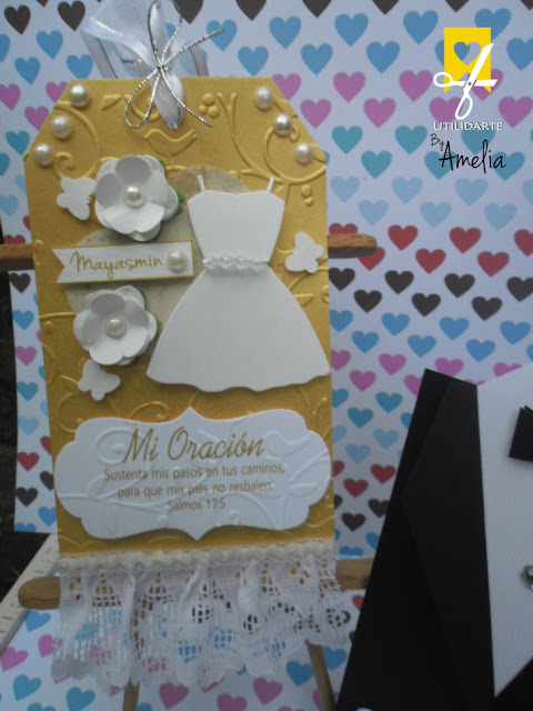 Bookmarks wedding tags bride