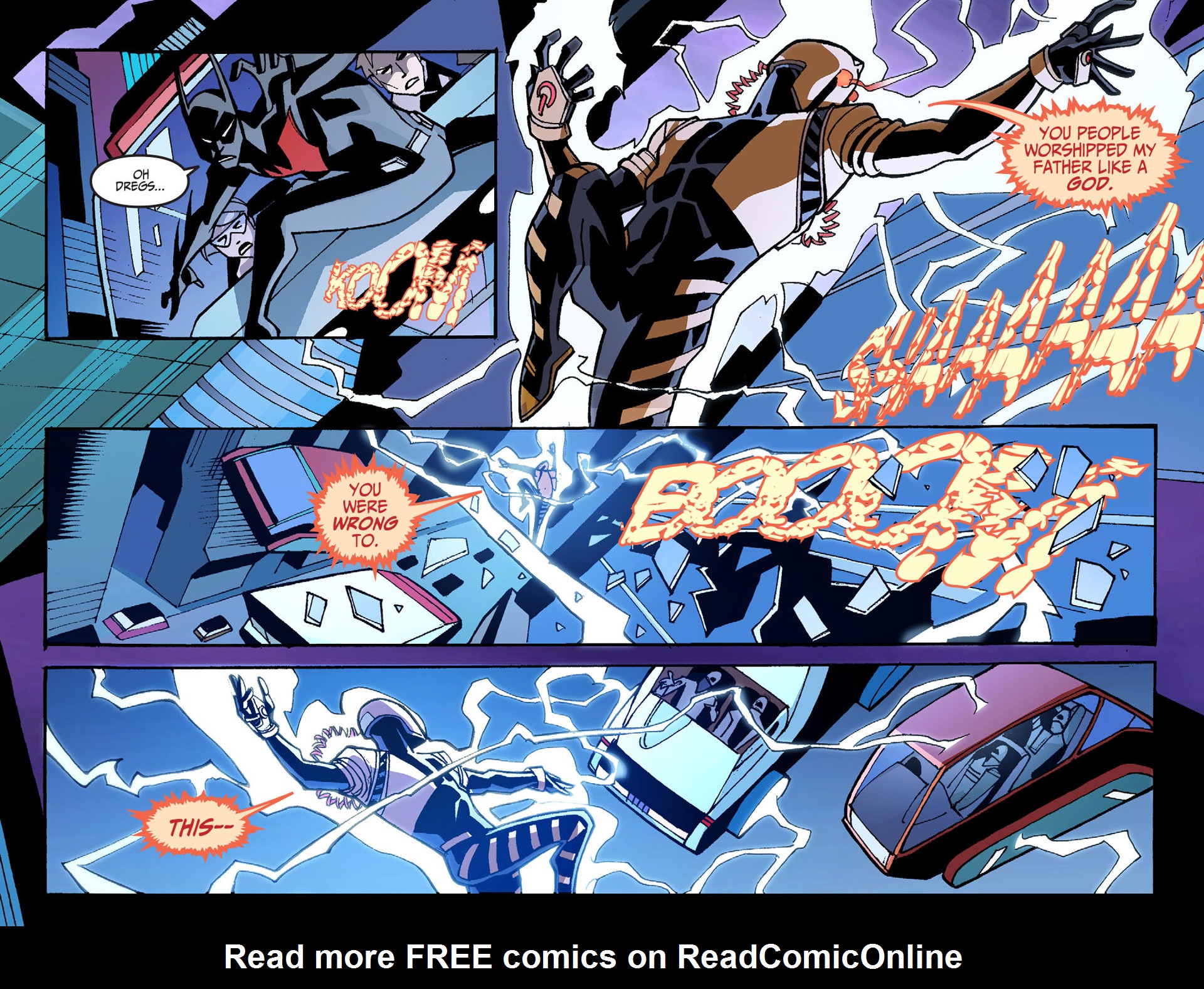 Read online Batman Beyond 2.0 comic -  Issue #7 - 21