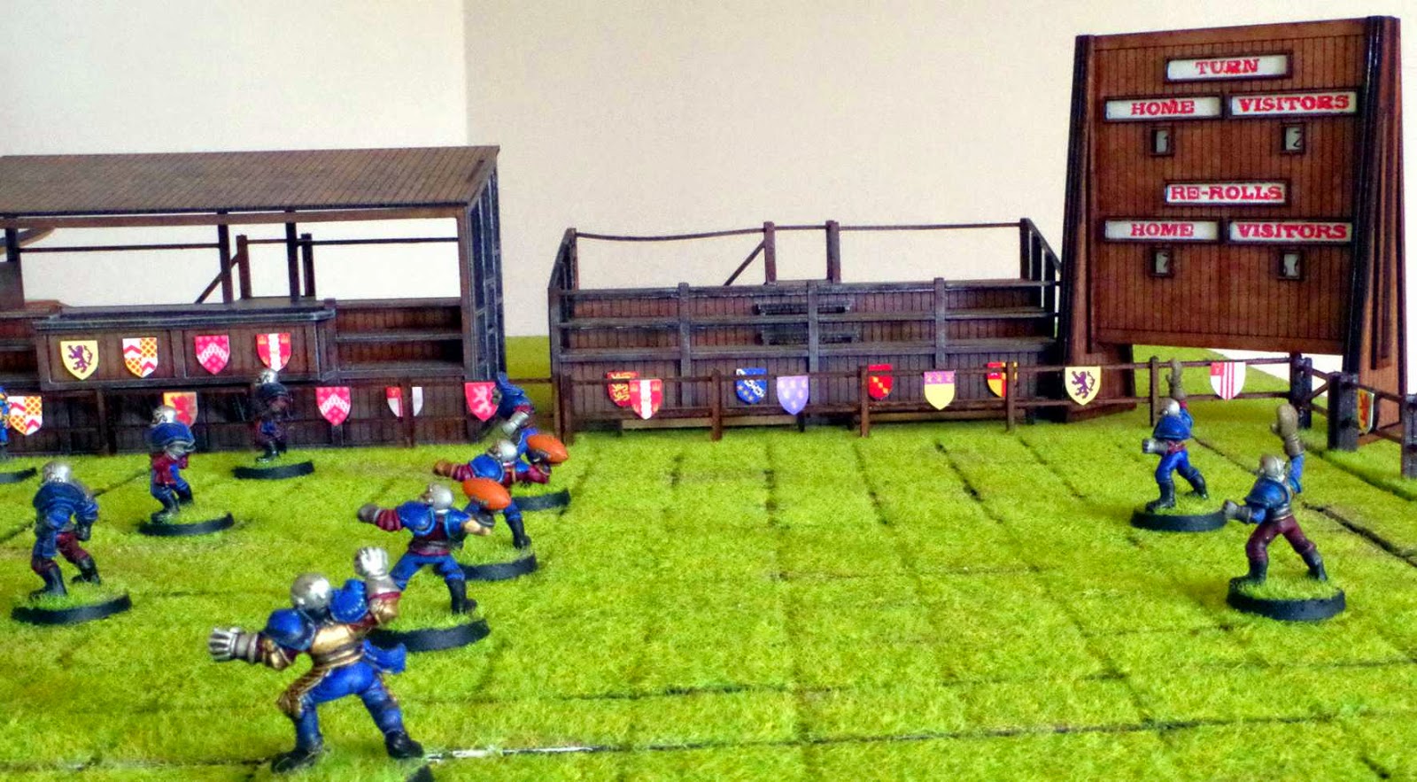 Noobs and their paintbrush Blood Bowl Stadium‏ Released