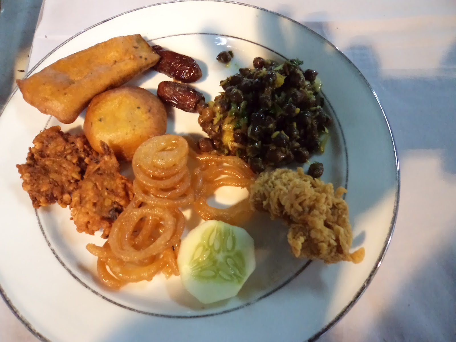 Enjoy the life Iftar party at my office