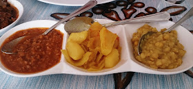 Gibe African Restaurant, Dandenong, vegetarian platter