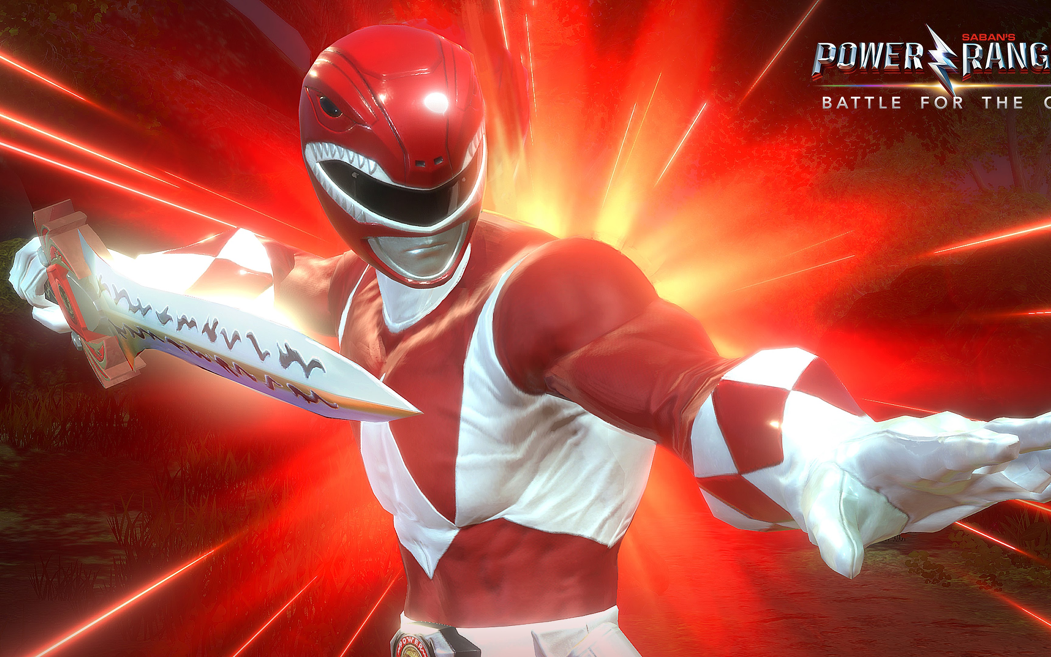 Red Ranger, Power Rangers Battle for the Grid, 4K, 107 Wallpaper PC