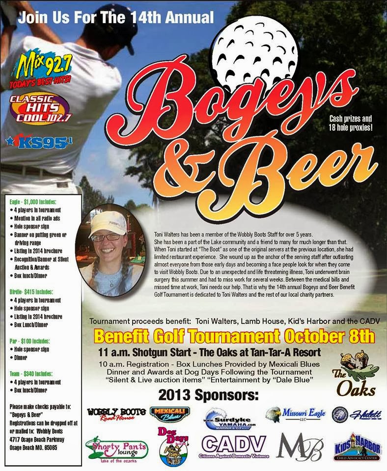 Dog Days Bar & Grill Lake of the Ozarks The 14th Annual Bogeys & Beer
