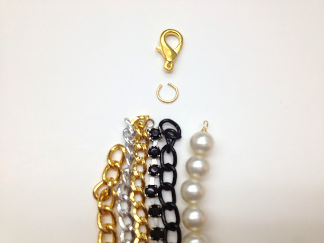 DIY | Mix Chain Pearl Necklace