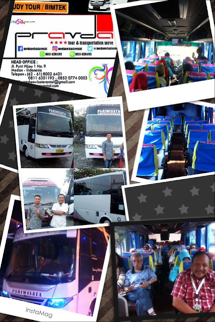 Sewa Medium Bus Pariwisata di Medan