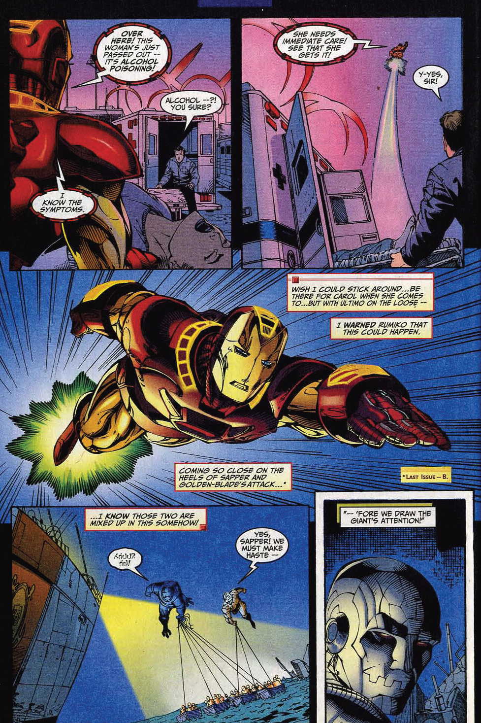Read online Iron Man (1998) comic -  Issue #24 - 25