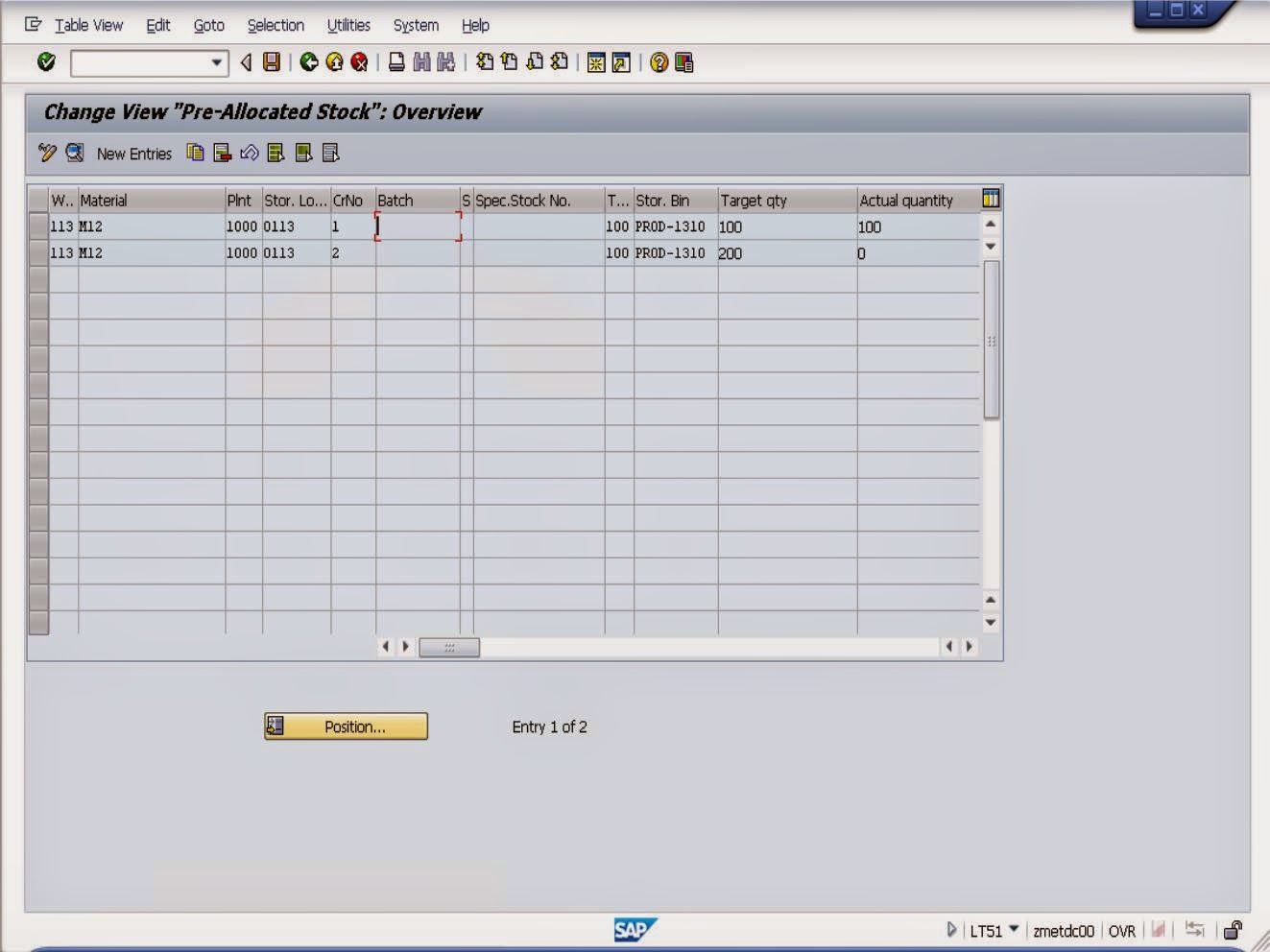 青蛙SAP分享 Froggy's SAP sharing Question no 3030 PreAllocated Stocks