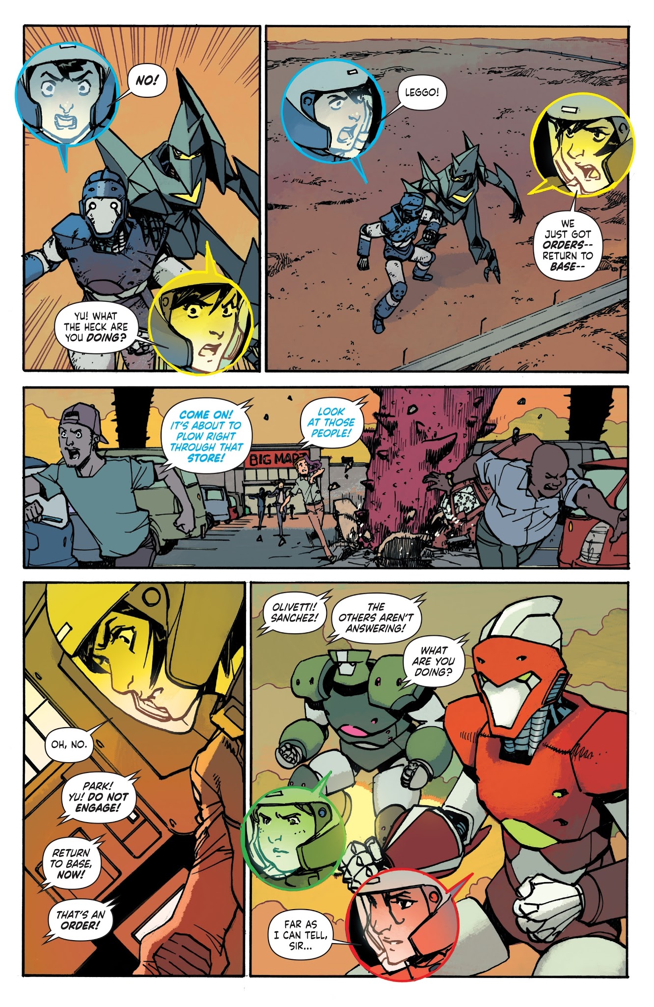 Read online Mech Cadet Yu comic -  Issue #3 - 23