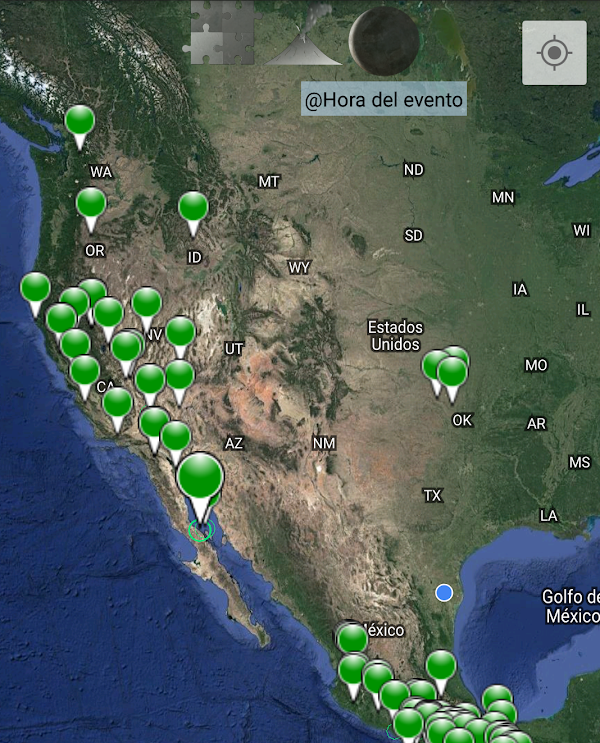 2 sismos se han registrado en California en menos de 20 minutos. 2 sismos se han registrado en California en menos de 20 minutos.