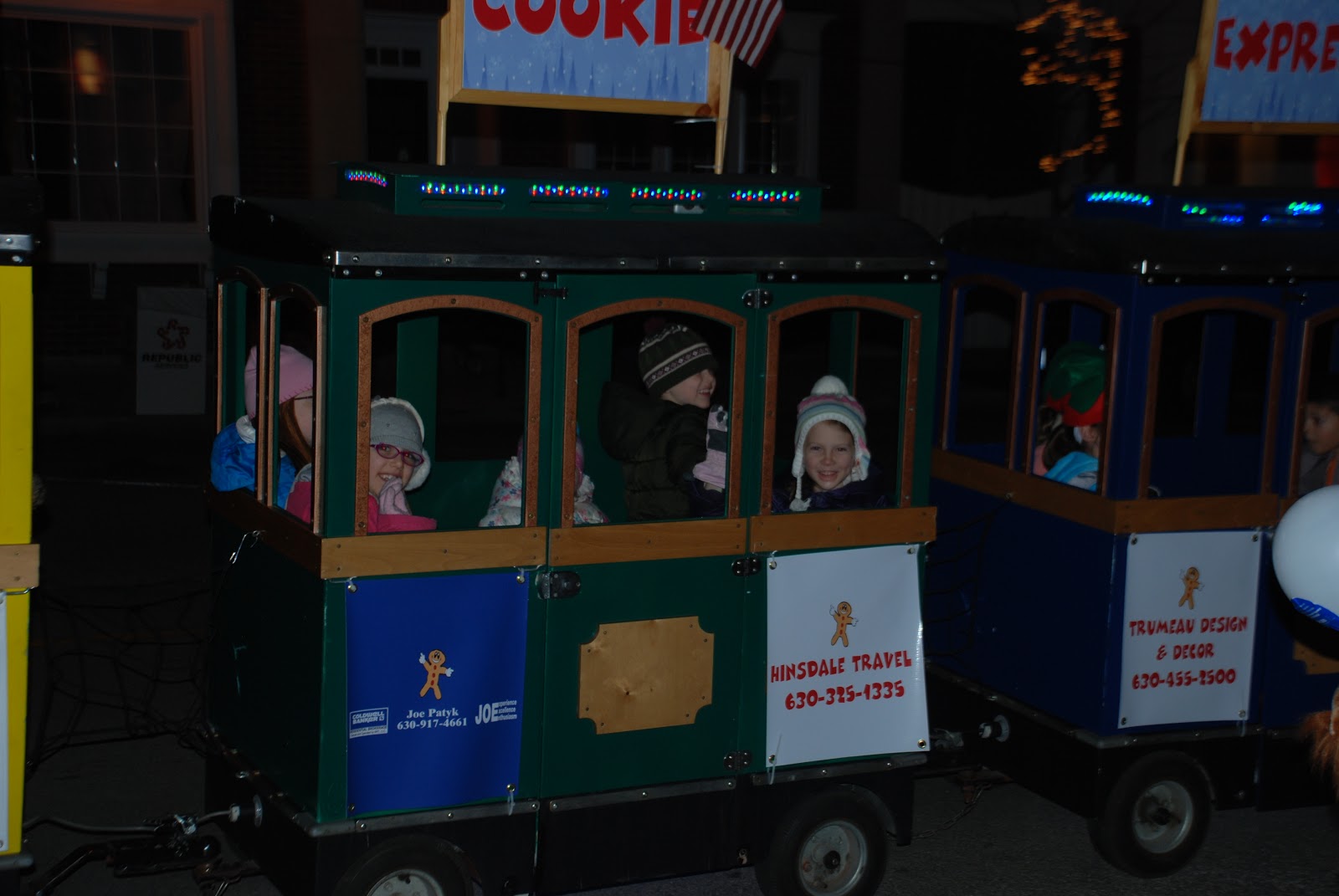 Eight is GREAT! Downtown Hinsdale Christmas walk!