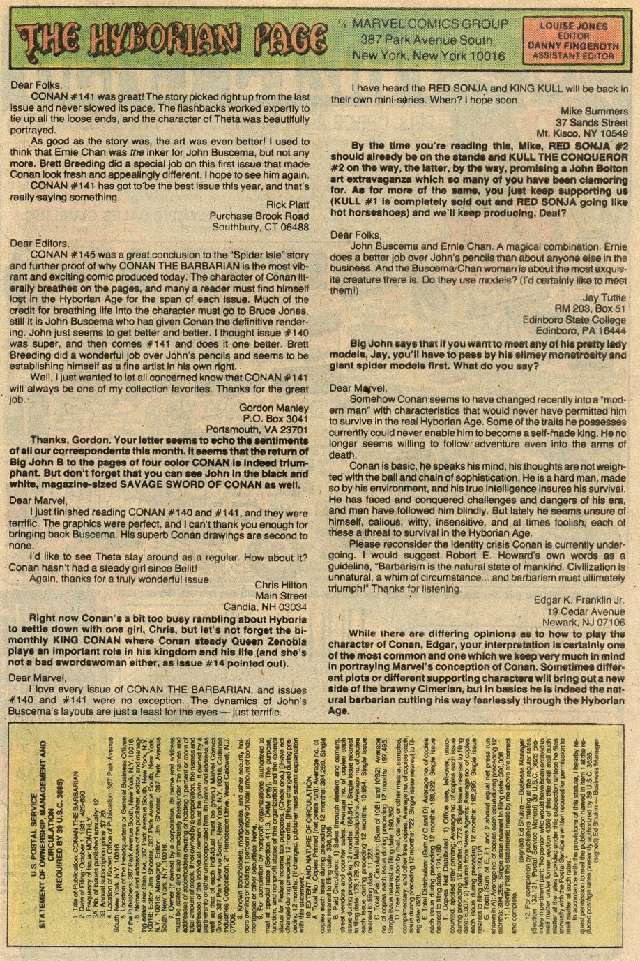 Conan the Barbarian (1970) Issue #145 #157 - English 25