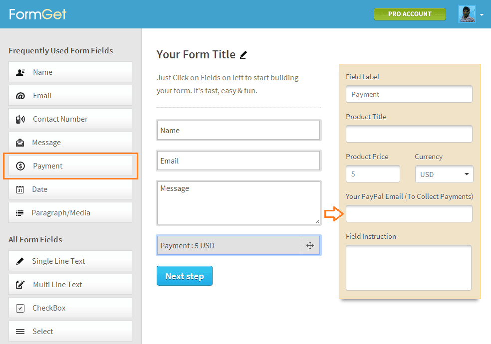 Online Contact Form