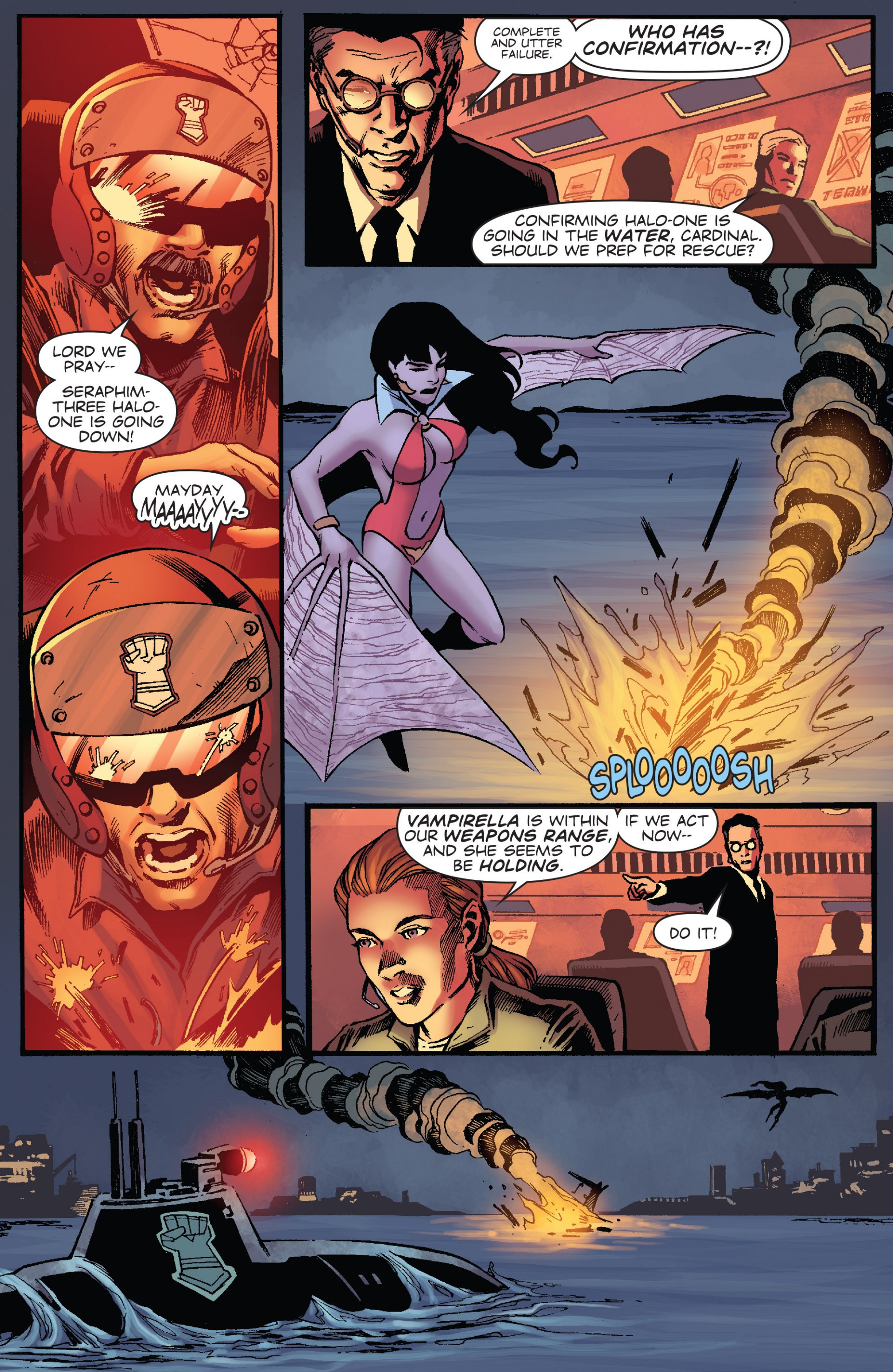 Read online Vampirella (2010) comic -  Issue #21 - 23