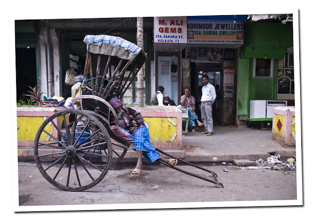 rickshaw calcuta