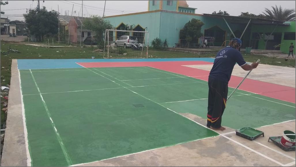 Contoh Proposal Pembuatan Lapangan Serbaguna Gambaran