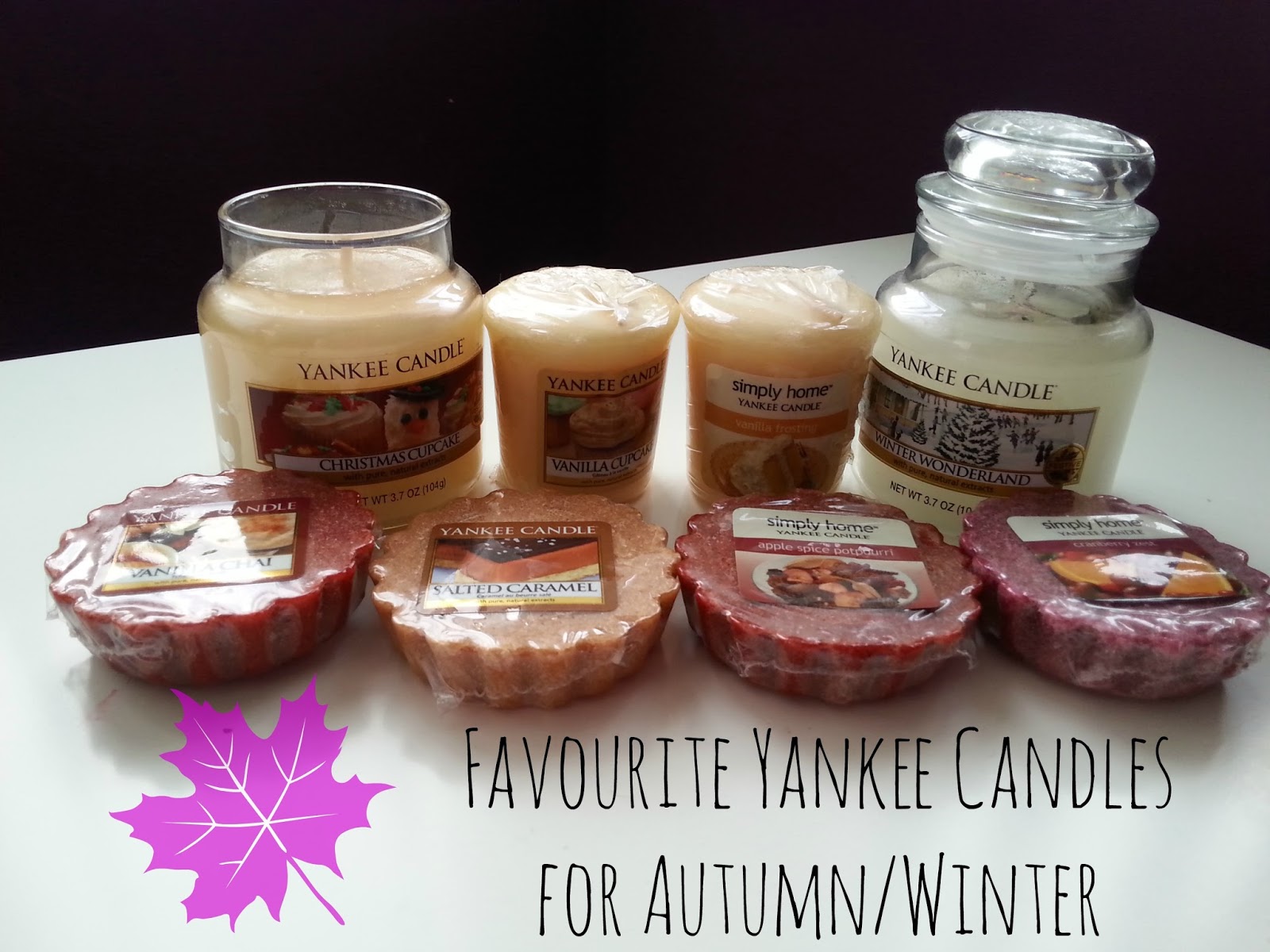 Favourite Yankee Candles for Autumn/Winter ♥ - Class & Glitter
