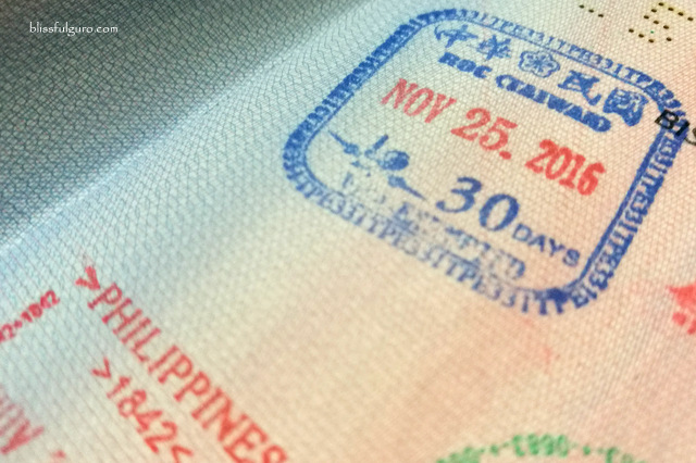 Taiwan Visa Application Philippines