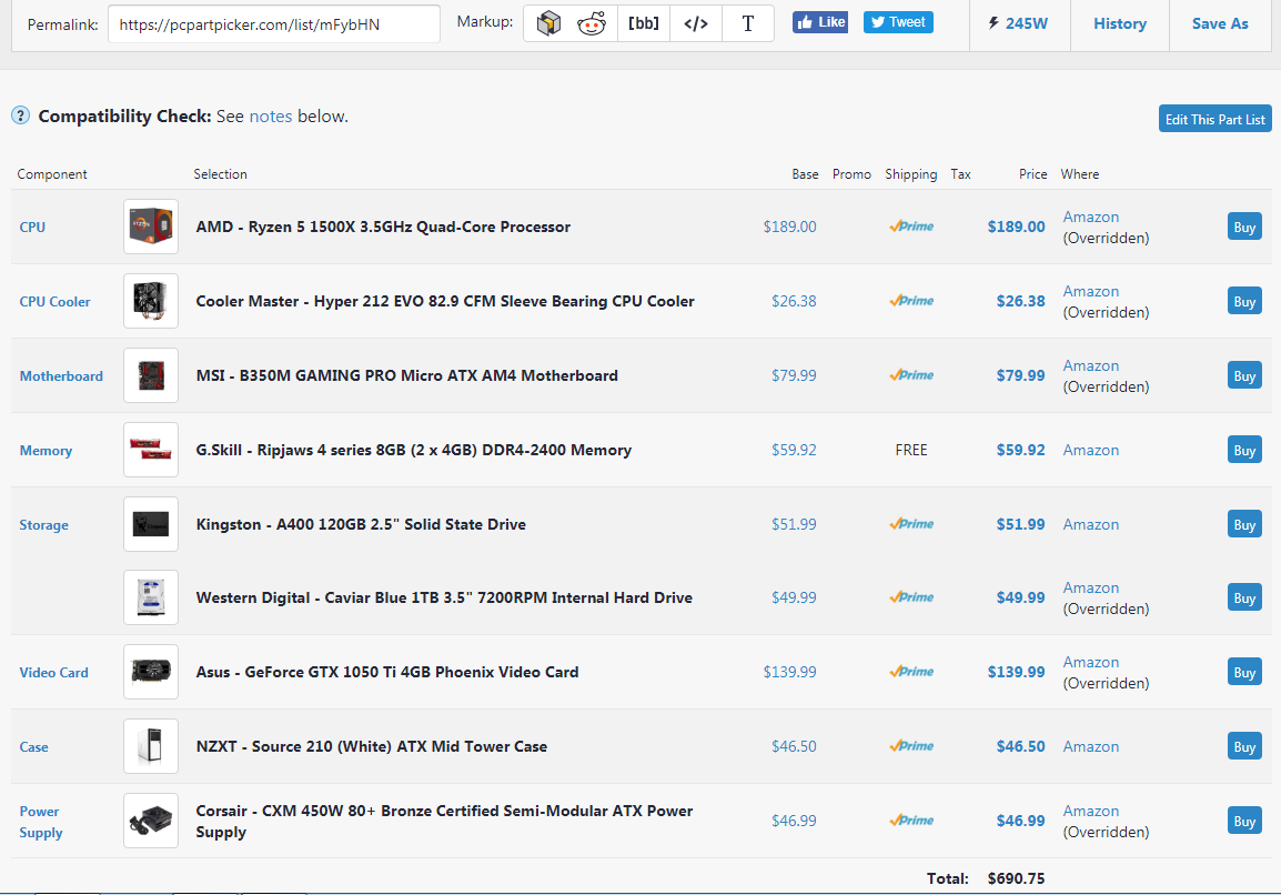 Best PC Build Under 700 USD in June 2017 UnbxTech