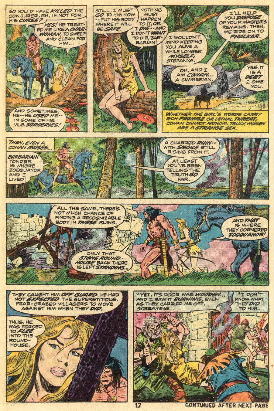 Read online Conan the Barbarian (1970) comic -  Issue #46 - 12