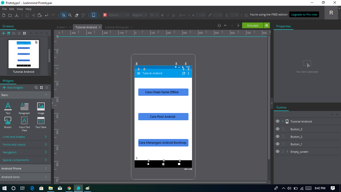 Blog Tak Berguna Contoh Desain Aplikasi Tutorial Menggunakan