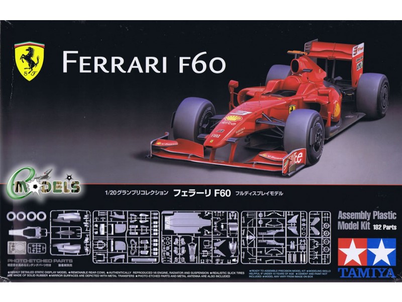 Concluído] Ferrari F60 F1 - Tamiya - 1:20 - PlastiBrasil.com