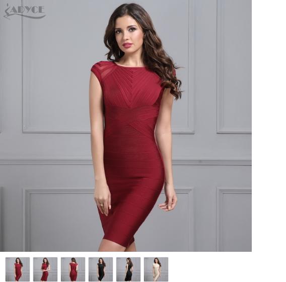 Red And White Long Sleeve Dress - Google Clothing Store