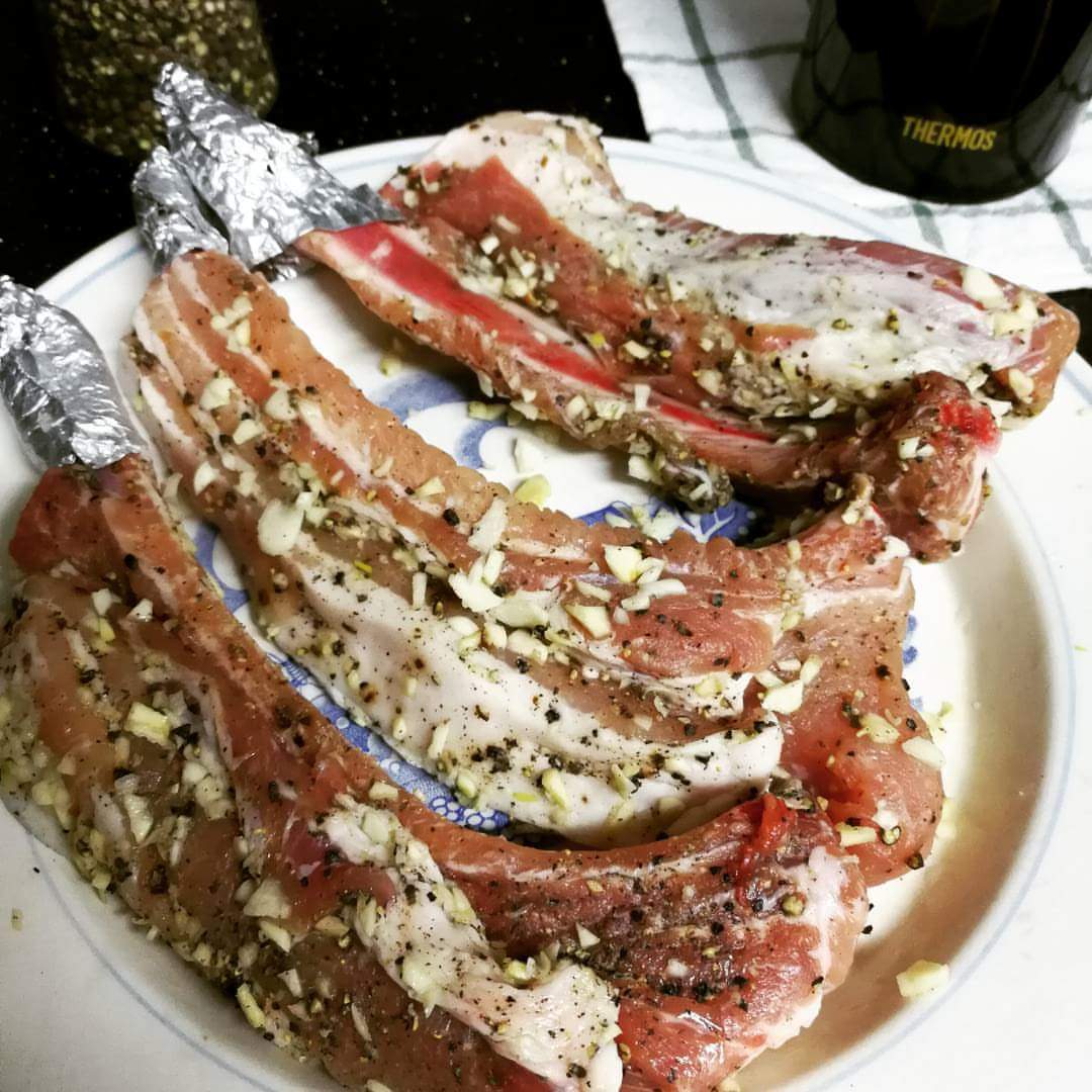 Oven Baked Pork Chop with Ribs Homecooking