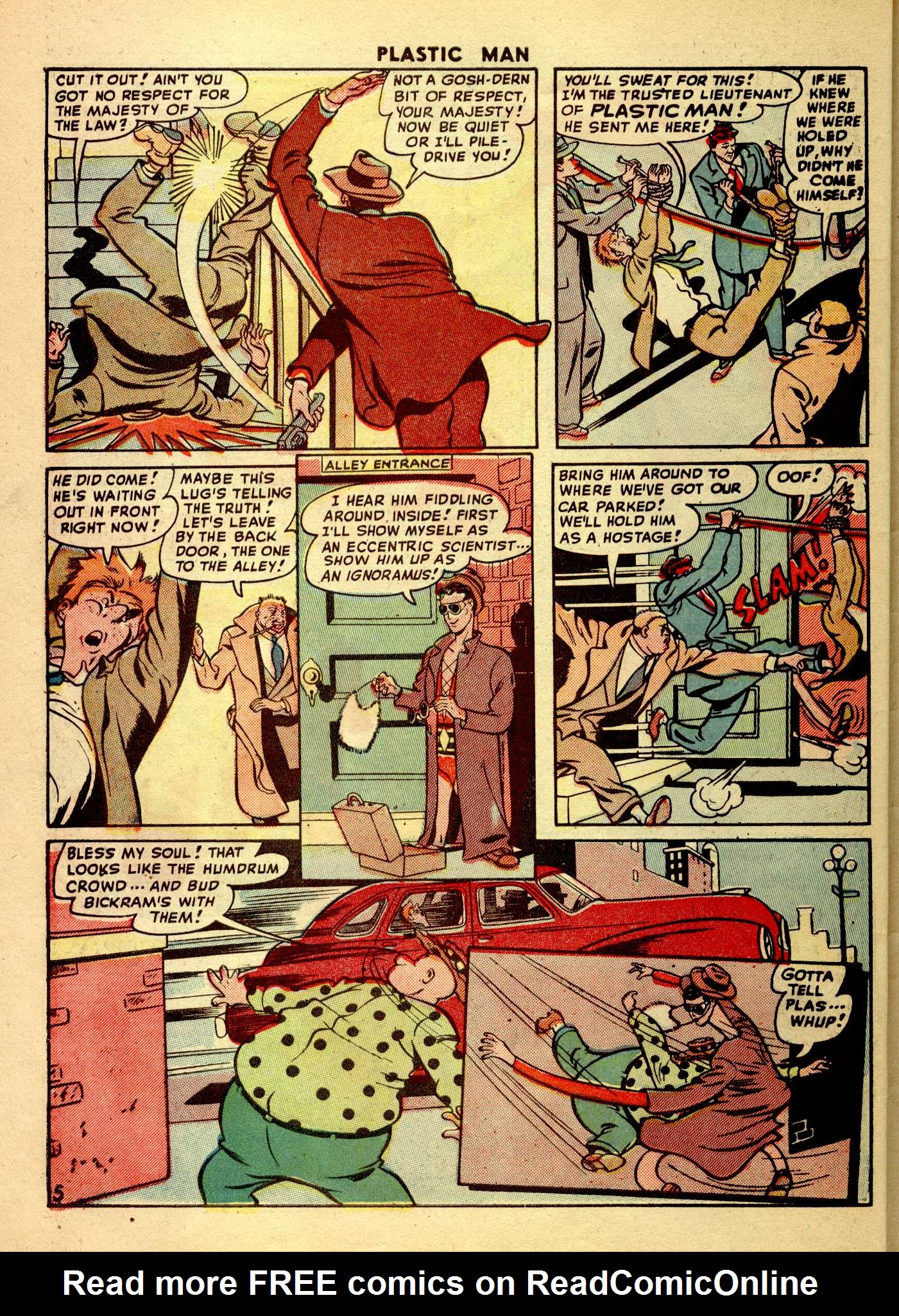 Read online Plastic Man (1943) comic -  Issue #14 - 40