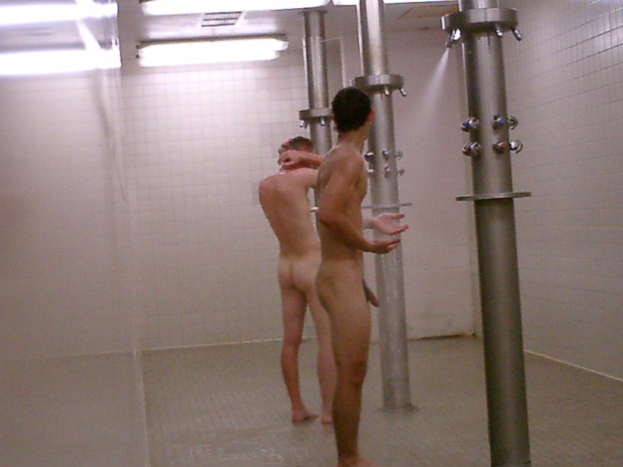 Shower Locker Room In French Picture
