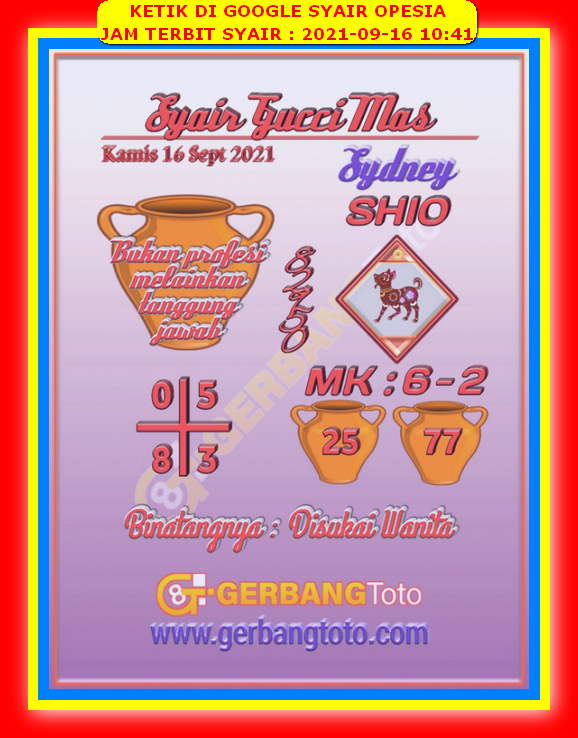 22 Syair opesia sdy hari ini 16 september 2021 16 Desember
