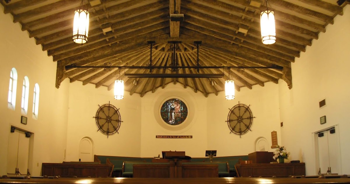 Historic LDS Architecture Alhambra (CA) Ward Chapel Interior