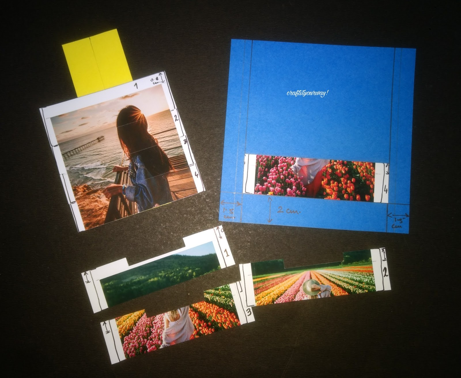 CRAFT IT YOUR WAY! PICTURE CHANGING CARD OPTICAL ILLUSION CARD