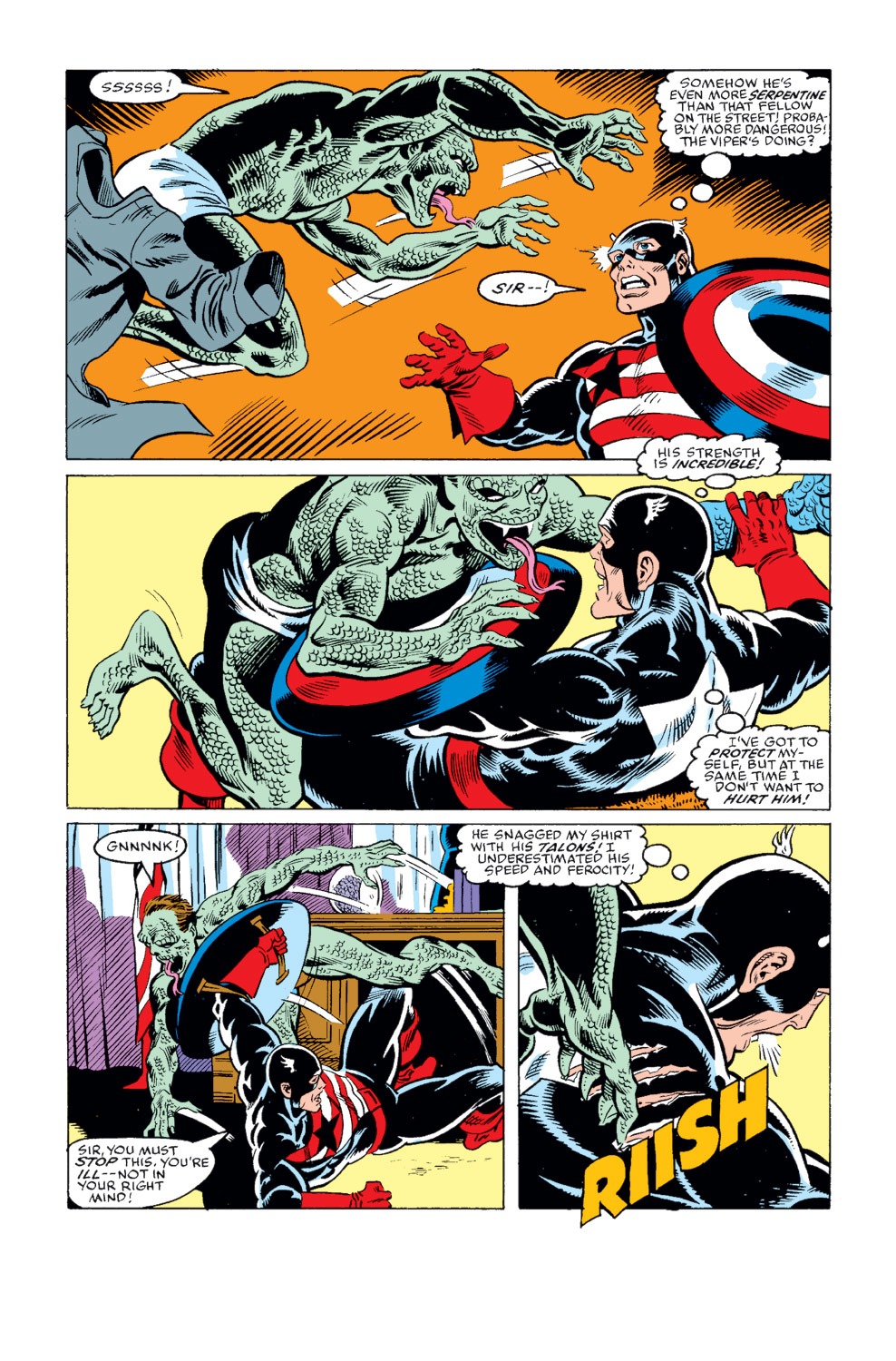 Read online Captain America (1968) comic - Issue #344 - 32