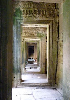 Pasillos de Angkor.